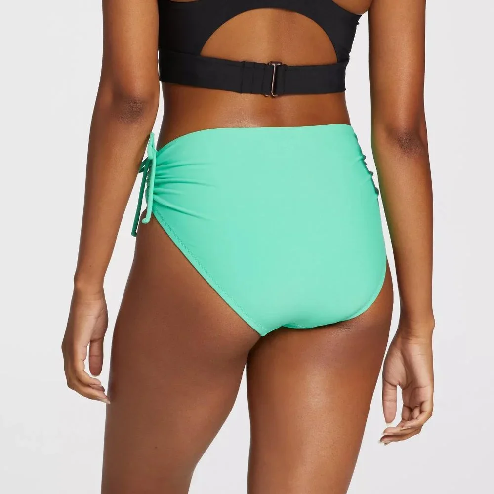 NEW CALIA Women's Ruched Swim Bottoms - Picture 2 of 4